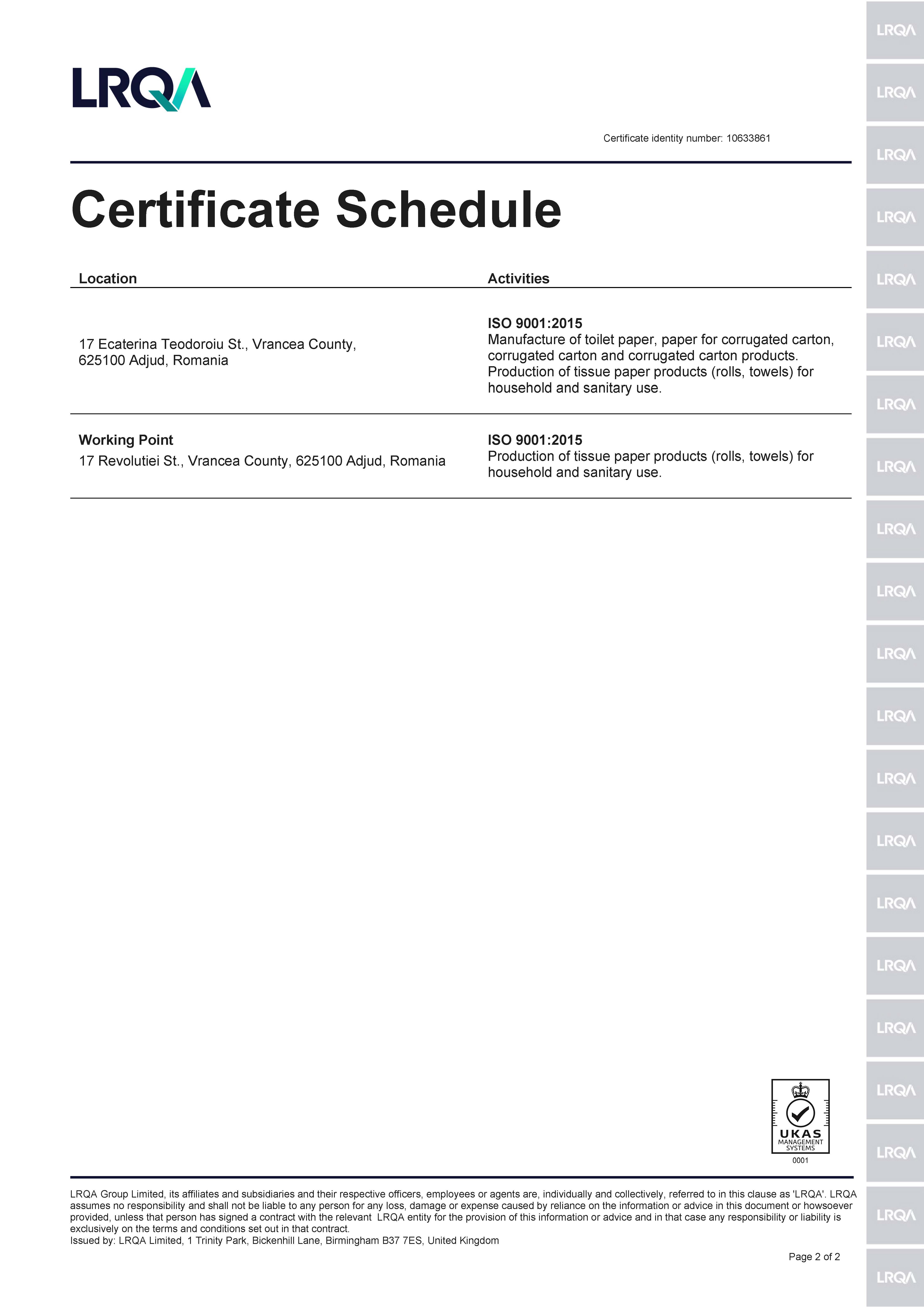 Calitate ISO 9001 2015 EN Page 2